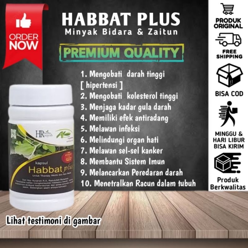 

KAPSUL MINYAK HABBATUSSAUDAH PLUS MINYAK BIDARA DAN ZAITUN