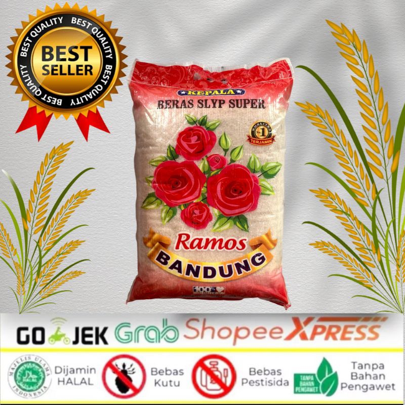 

Beras Cap Ramos Bandung 5 kg 10 Kg 20 Kg