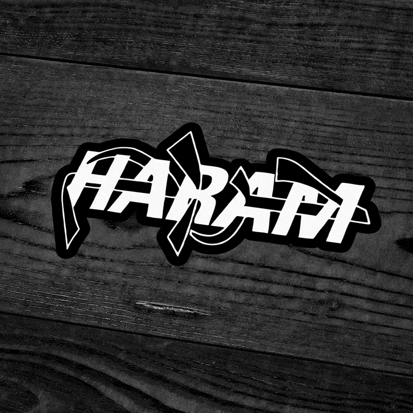 HARAM : Sticker Band HARAM - Hardcore Punk (BOOTLEG)