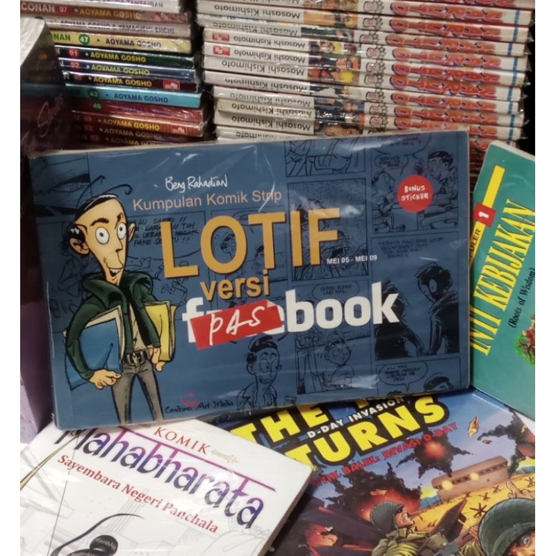BISA COD Kumpulan Komik Stip Humor - Lotif Versi Pasbook (Preloved) | Komic Lotif Versi Pasbook (Sec