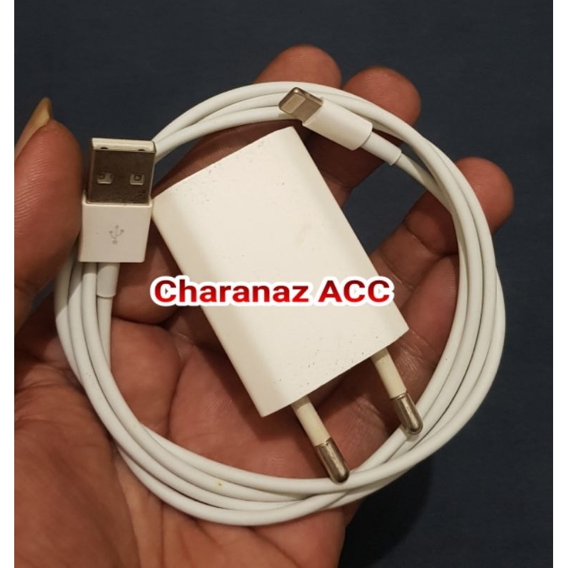 charger ORI EX bawaan phone IBOX 6/7/8/X/XR 5watt siap pake