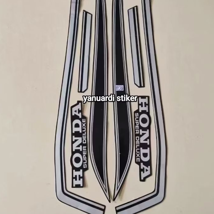STRIPING STIKER LIST GL 100 GL 125 TAHUN 1979 1980 HONDA GL SERIES