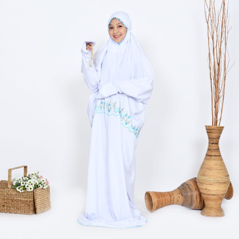 Mukena Terusan Anak REMAJA  Tanggung