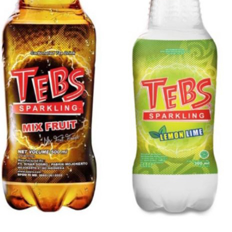 

Tebs sparkling lemon lime / mix fruit 300 ml