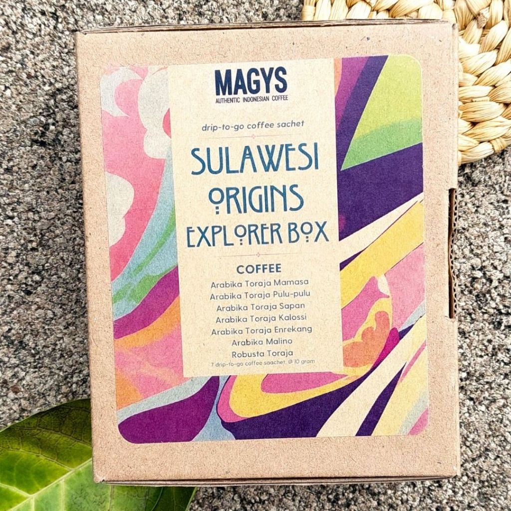 

Sulawesi Explorer Box Drip-to-Go Coffee Sachet Indonesia