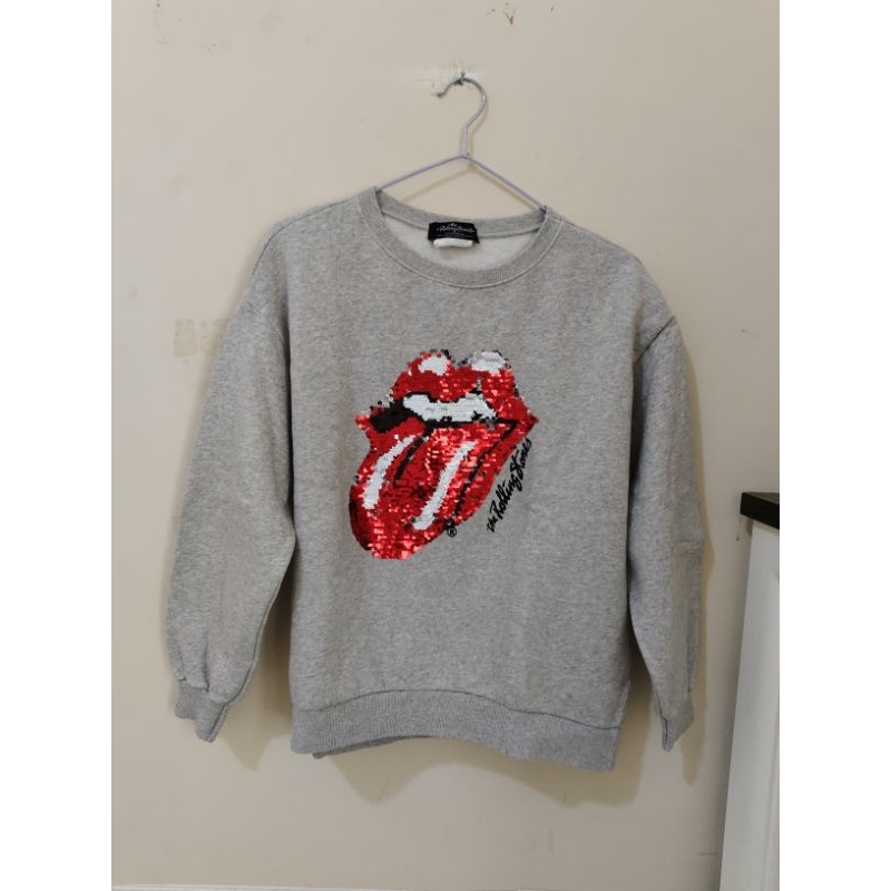 Sweater ZARA The rolling stones preloved good condition