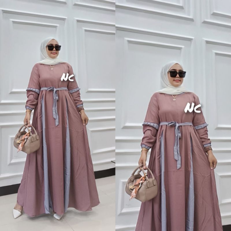 GAMIS AYANA KOMBINASI/ GAMIS KEKINIAN /FASHION MUSLIM