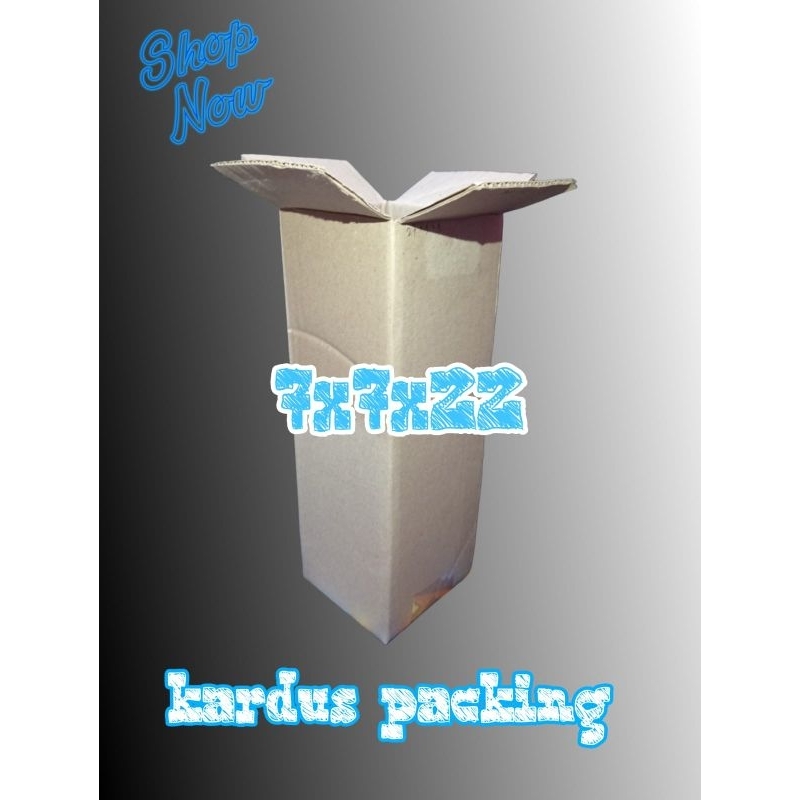 

kardus packing uk 7x7x22 kardus kecil kardus besar