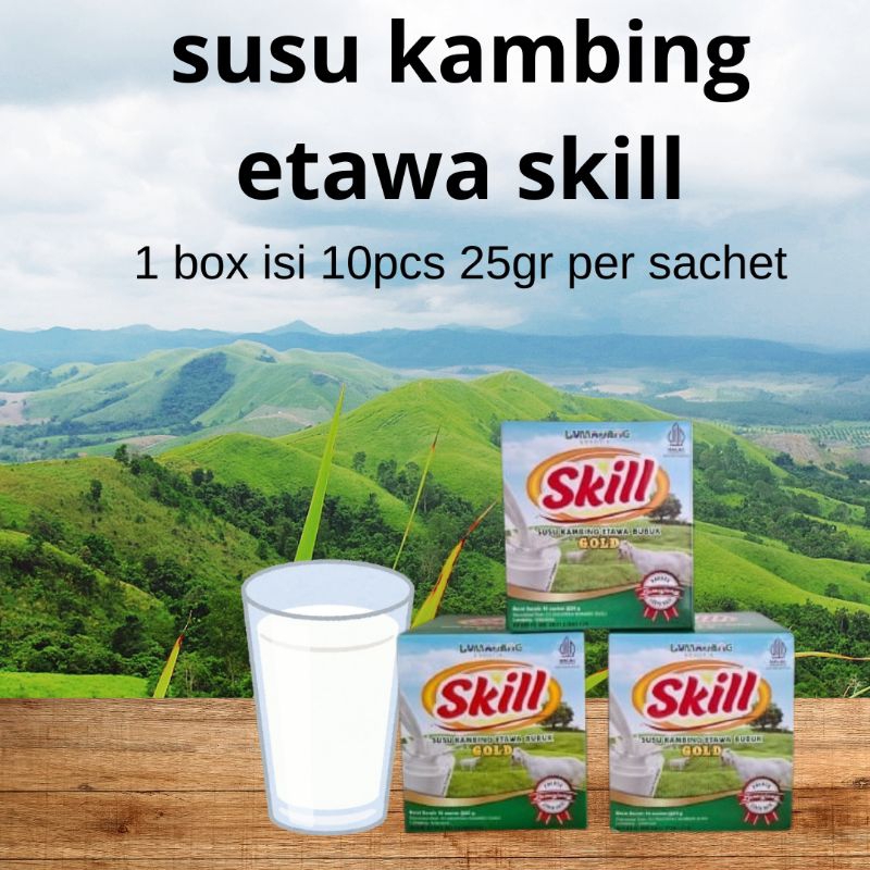 

susu skill sachet