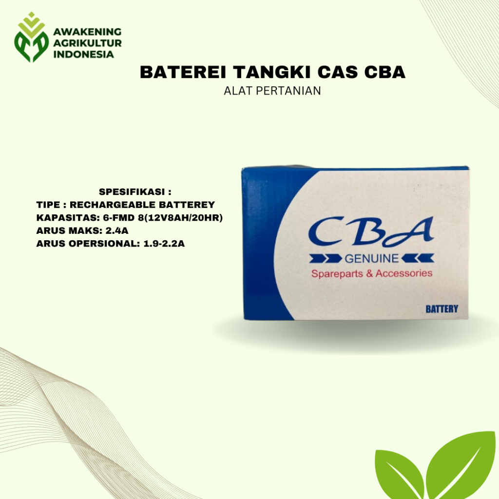 AKI BATERAI TANGKI CAS CBA