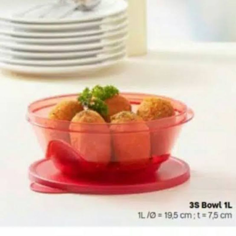 3S Bowl Tupperware - 1 L