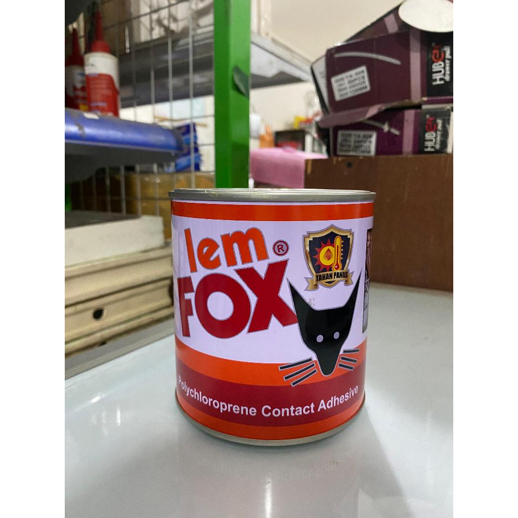 Lem Fox Kaleng Merah 600 Gram Lem Kaleng Kuning