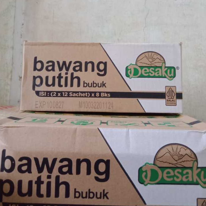 

[Dus] Bumbu Masak Instant Alami Bawang Putih Bubuk Merk Desaku
