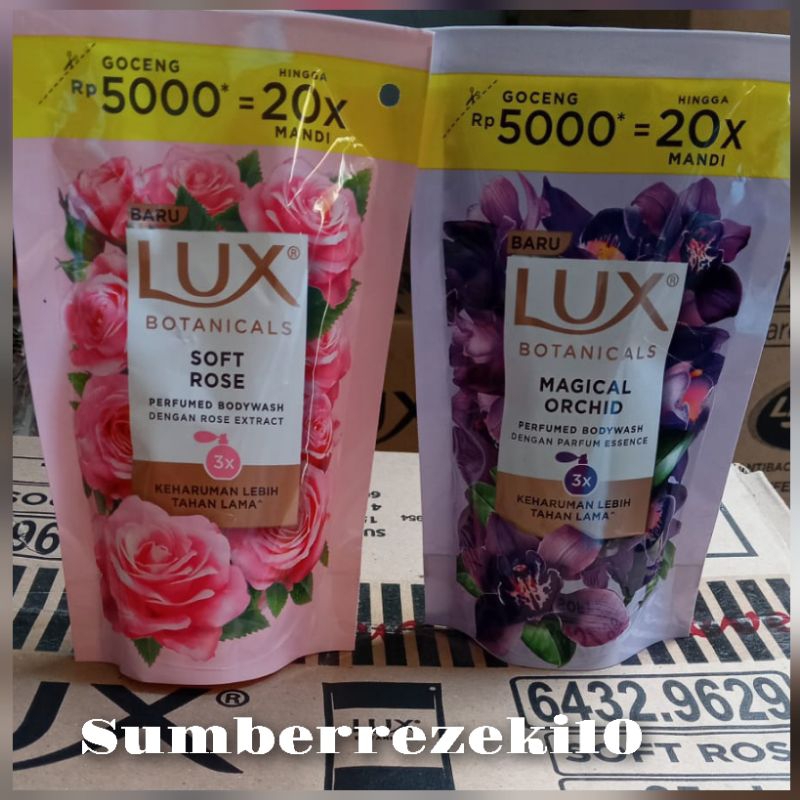 Lux body wash 85 ml / Sabun Mandi cair Lux 85 ml( Eceran 5000)