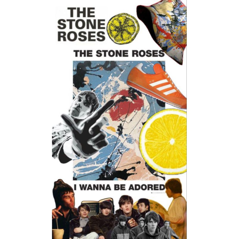 POSTER AESTHETIC/POSTER ONLY/POSTER TEH STONE/POSTER THE STONE ROSES/POSTER DINDING