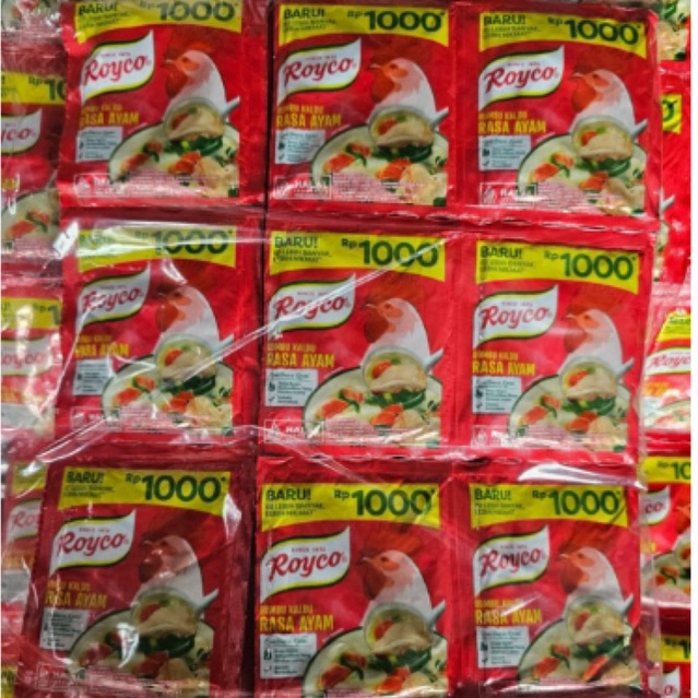 

Royco kemasan 1000 isi 24pcs