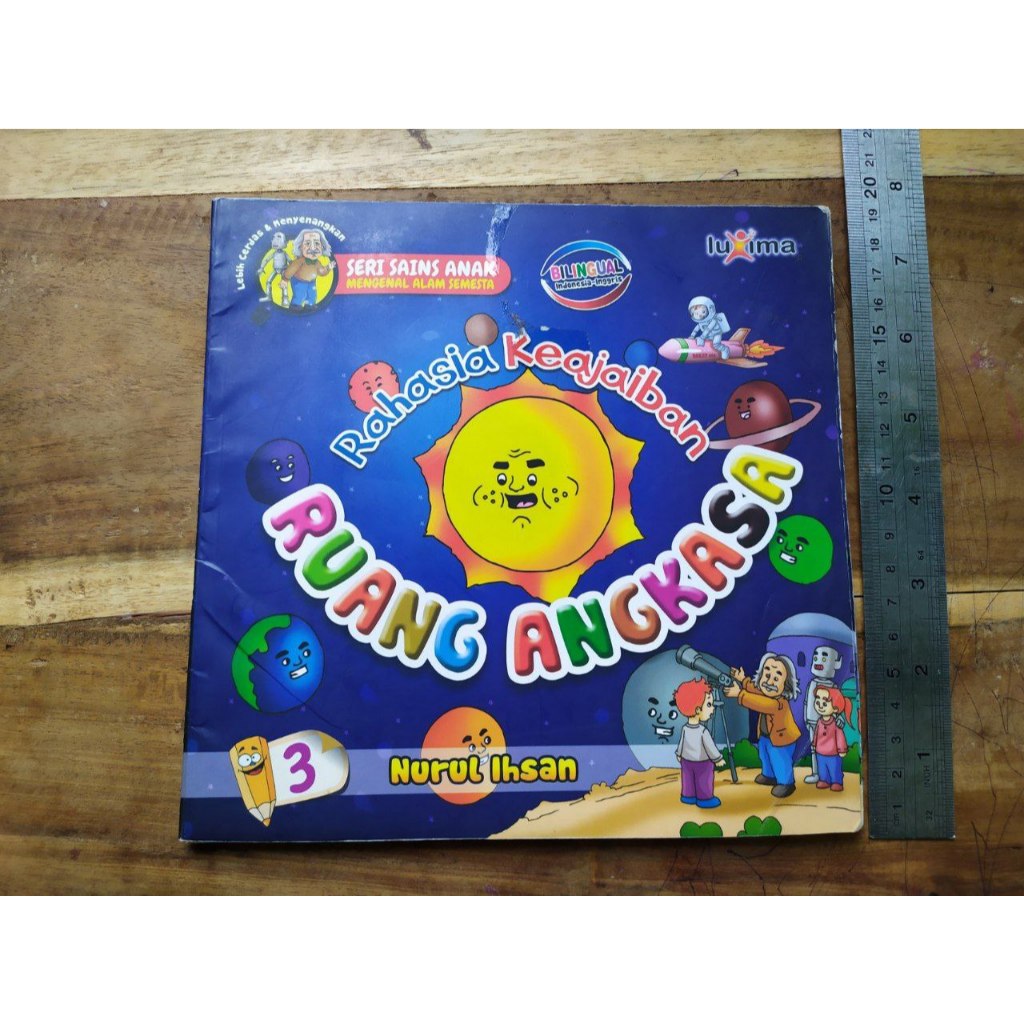 [Preloved] Ser Sains Anak : Rahasia keajaiban ruang angkasa Luxima