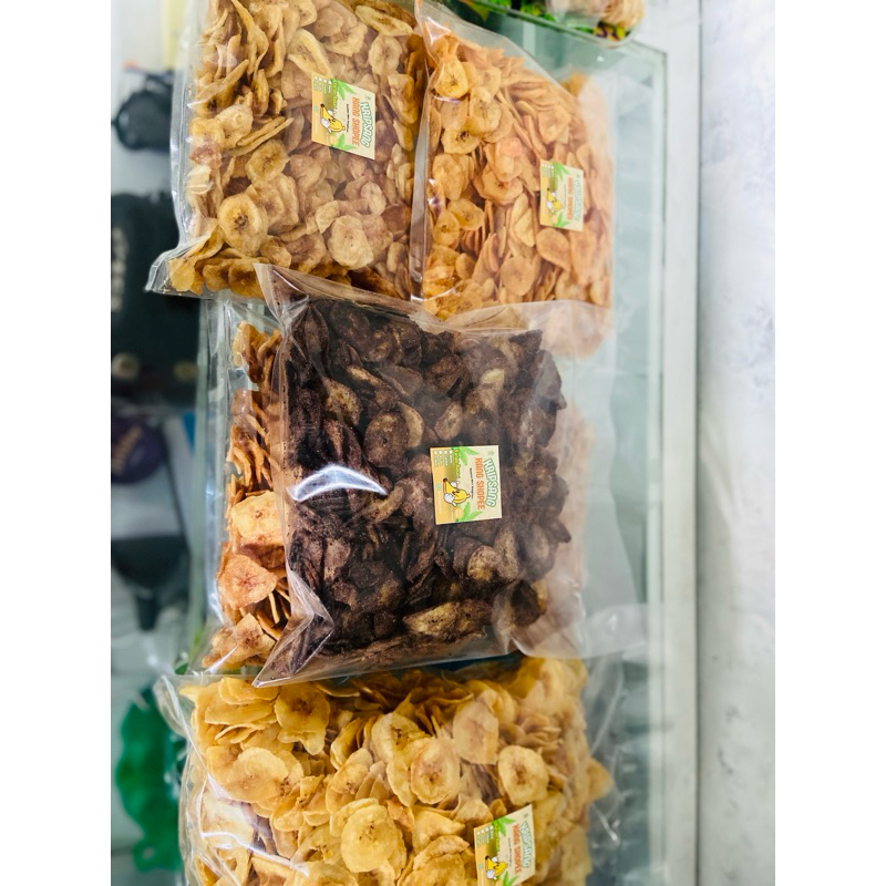 

Kripik Pisang Koin Aneka Rasa 500gram