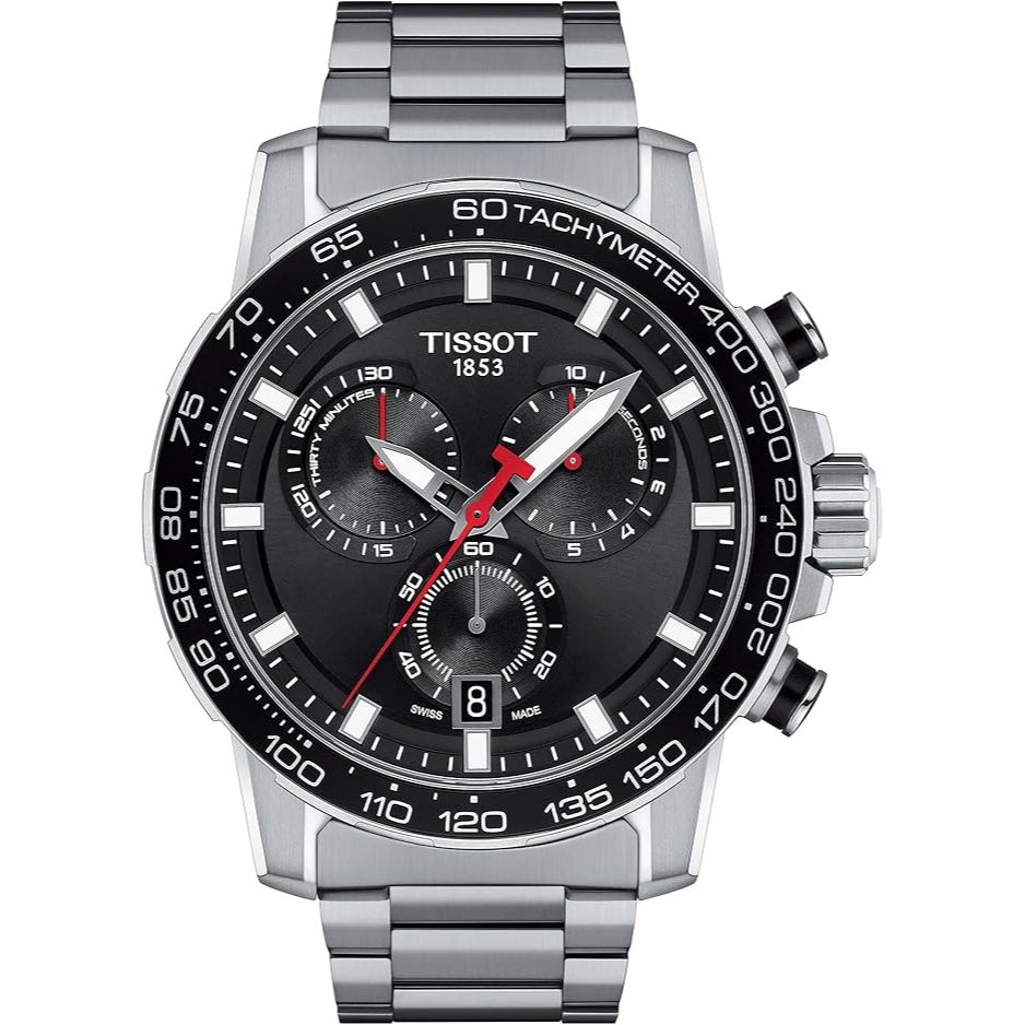 Tissot Supersport Chrono Jam tangan pria Original T125.617.11.051.00