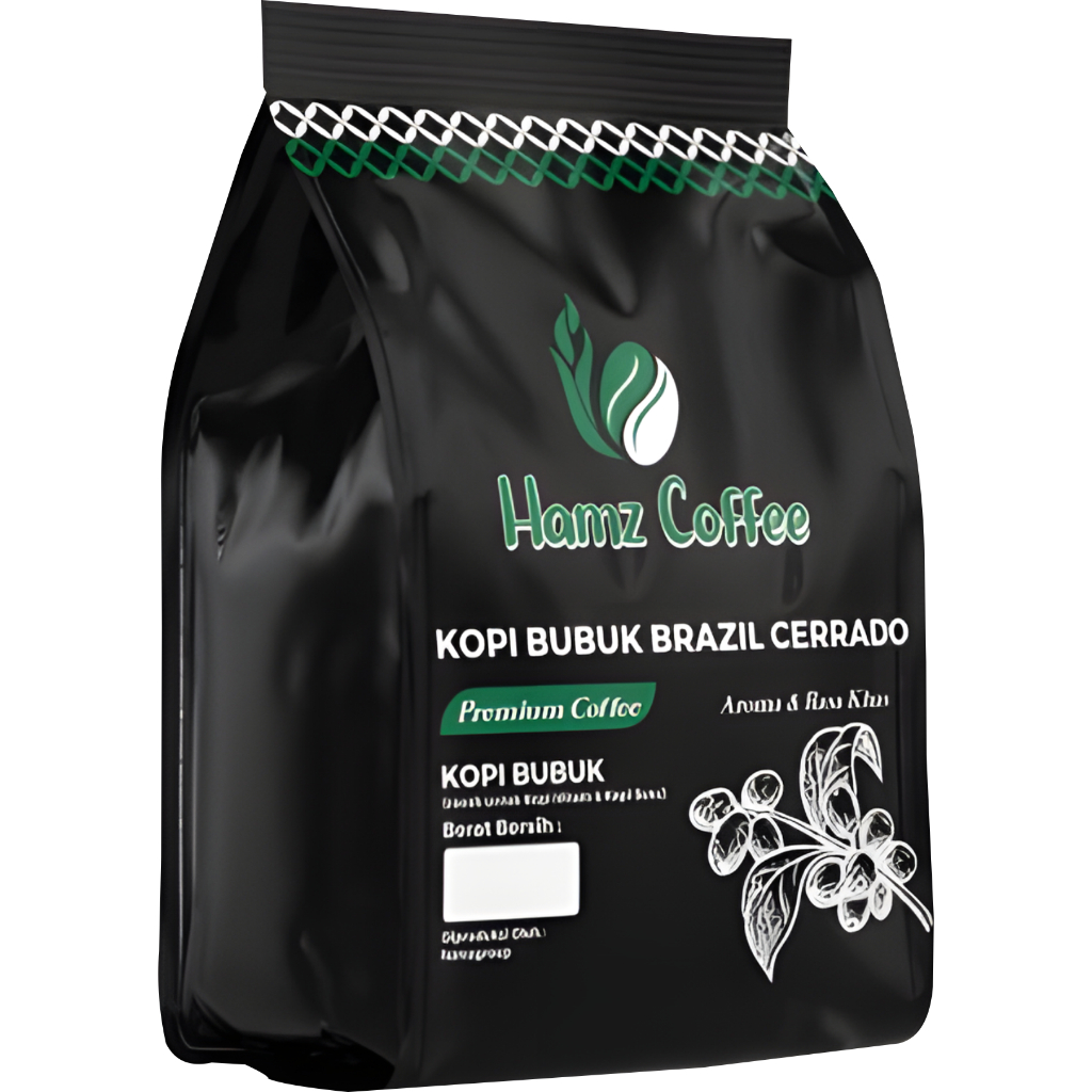 

Hamz Coffee - kopi bubuk brazil cerrado premium siap seduh 500gr
