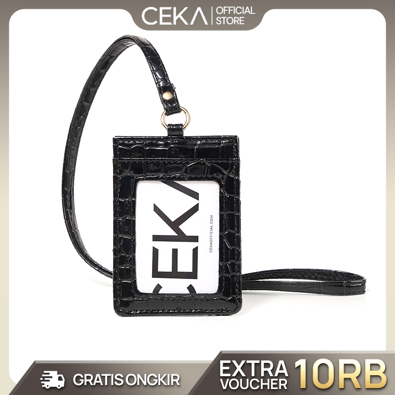 

[NEW] CEKA Lanyard Fiora Card Holder ID Name Tag Kartu Tanda Pengenal