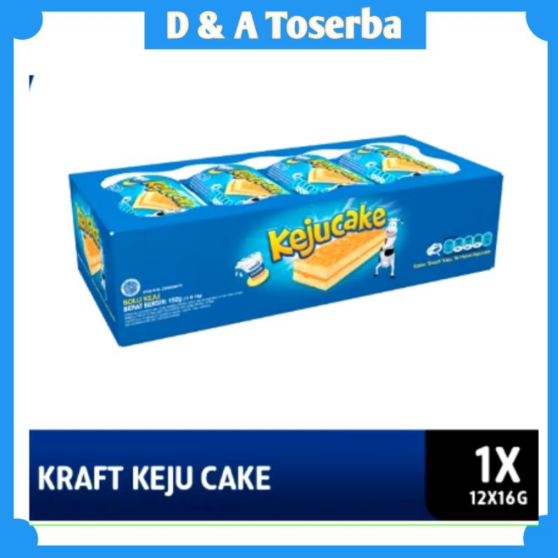 

Kraft Keju Cake Bolu Box 12x16 gram Oreo soft keju cake