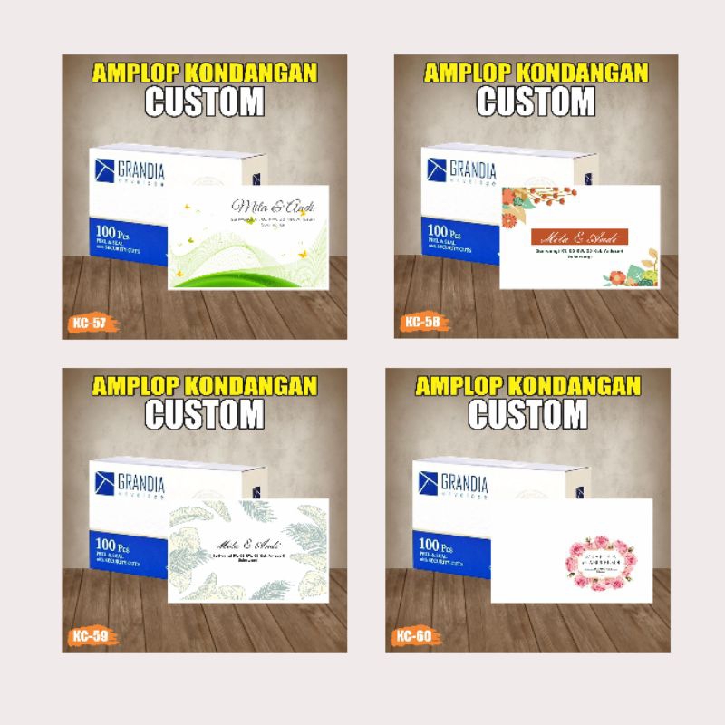

Amplop Kondangan / Amplop Sumbangan / Cetak nama amplop / Amplop custom