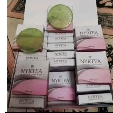 Feminine nyrtea soap 1 box isi 30 pcs