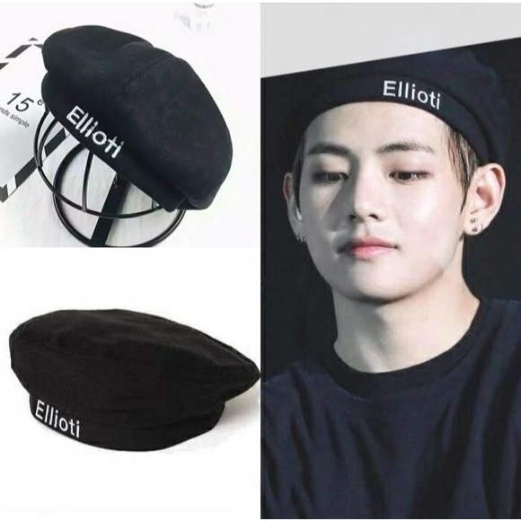 [READY] BTS V TAEHYUNG Ellioti Beret Hat