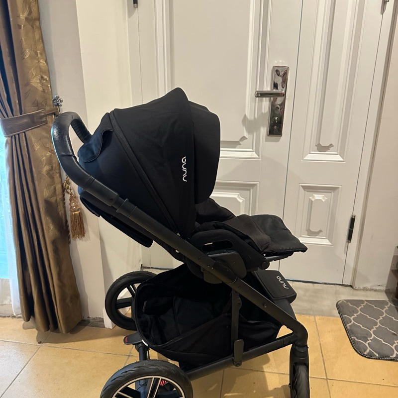 preloved stroller nuna mixx 2 caviar