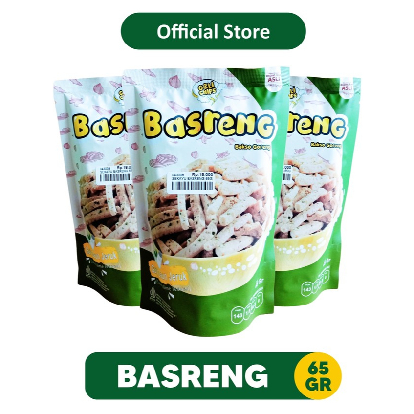 

Basreng Gurih Daun Jeruk 65g | Oleh Oleh Khas Batu Malang - 043008