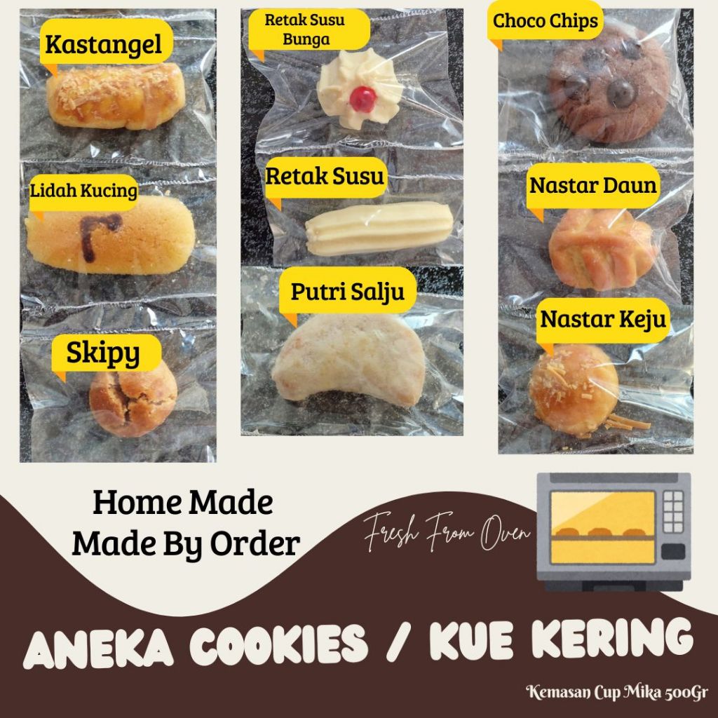 

Kue Kering Palembang 500gr Kue Natal Kue Imlek Chinise New Year