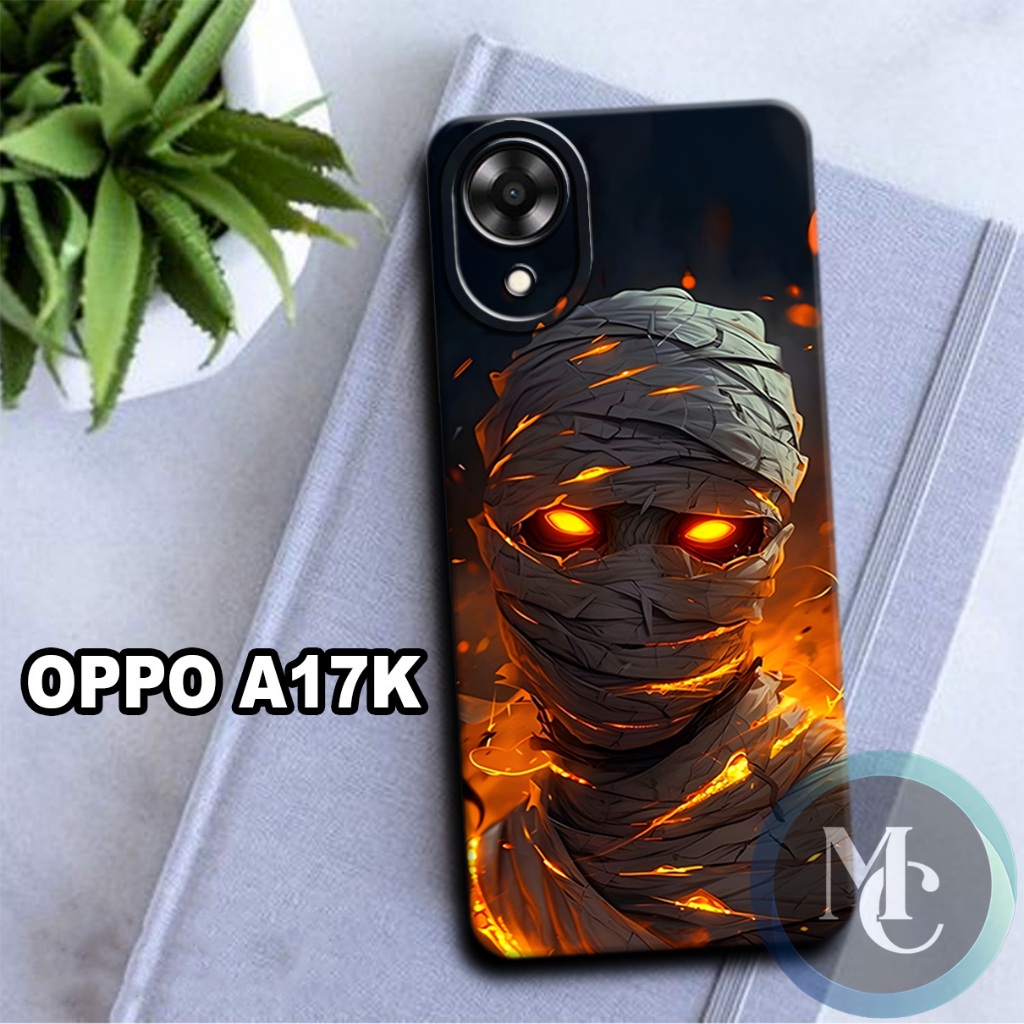 CC17/ Softcase karet lentur untuk oppo a17k/Motif karakter cowok/case oppo a17k/kesing oppo a17k/sil