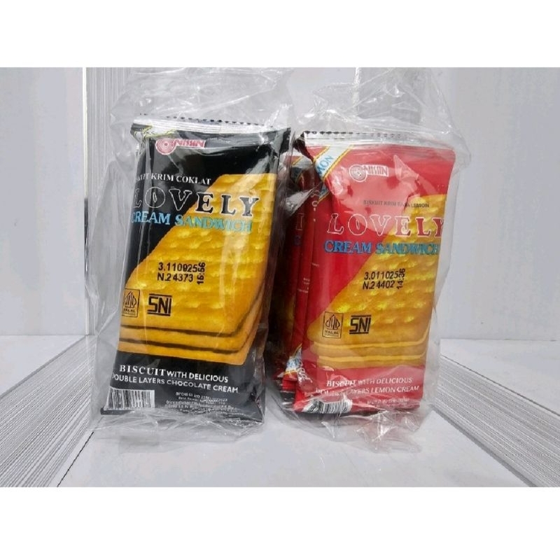

Nissin Lovely cream sandwich 25g