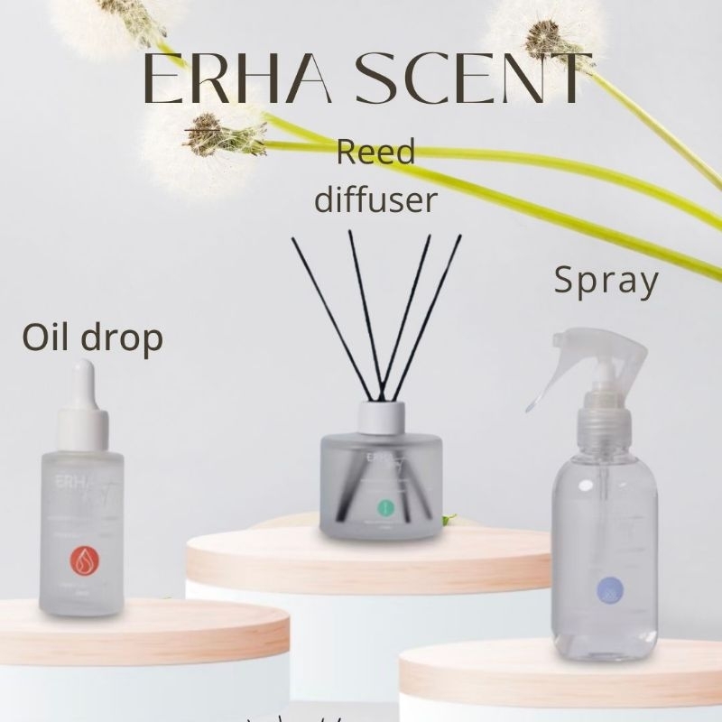 NEW PRODUK ERHA SCENT 40ML WANGI KLINIK ERHA PEWANGI RUANGAN ERHA AROMATHERAPY