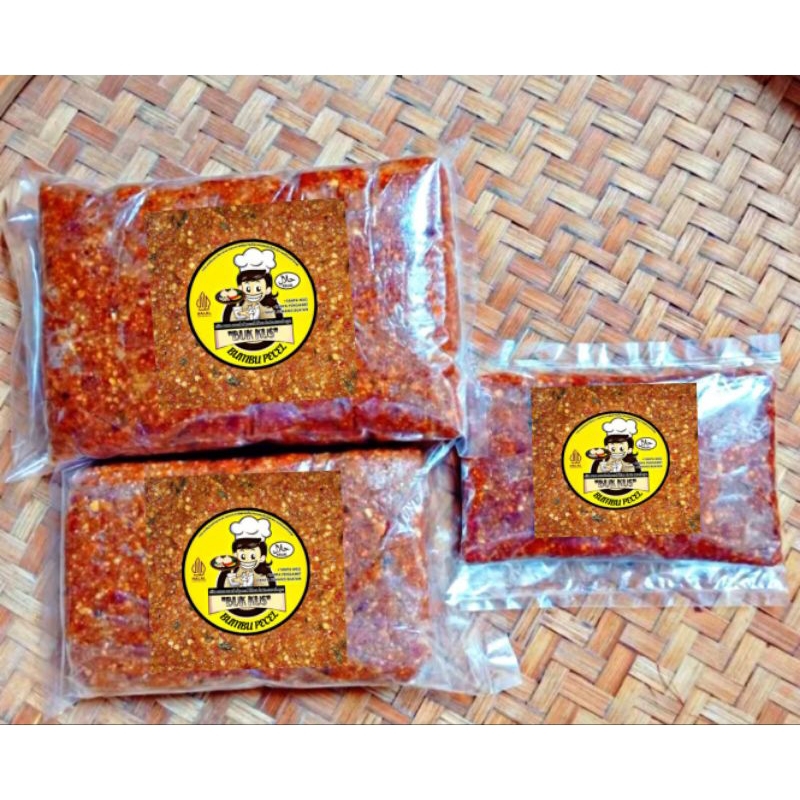 

SAMBAL PECEL BUK KUS KHAS SURABAYA 250GR