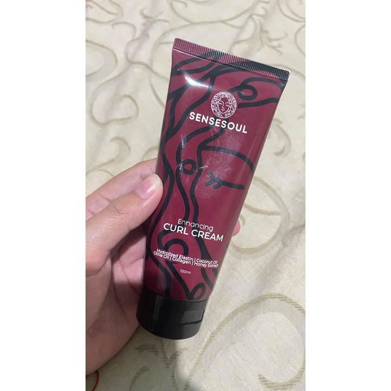 curl cream - sensesoul (baru dipakai 2x)