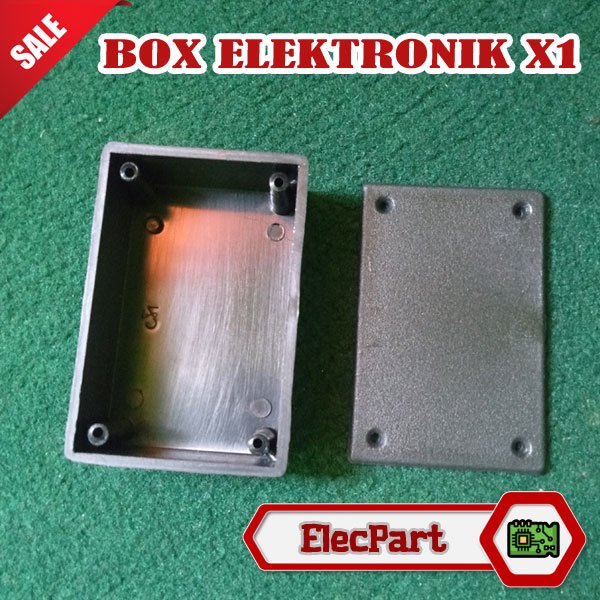 1 PCS BOX MULTI PLASTIK X1 Kotak Tebal | Box Multi Plastik Hitam | Electronic | Elektronik