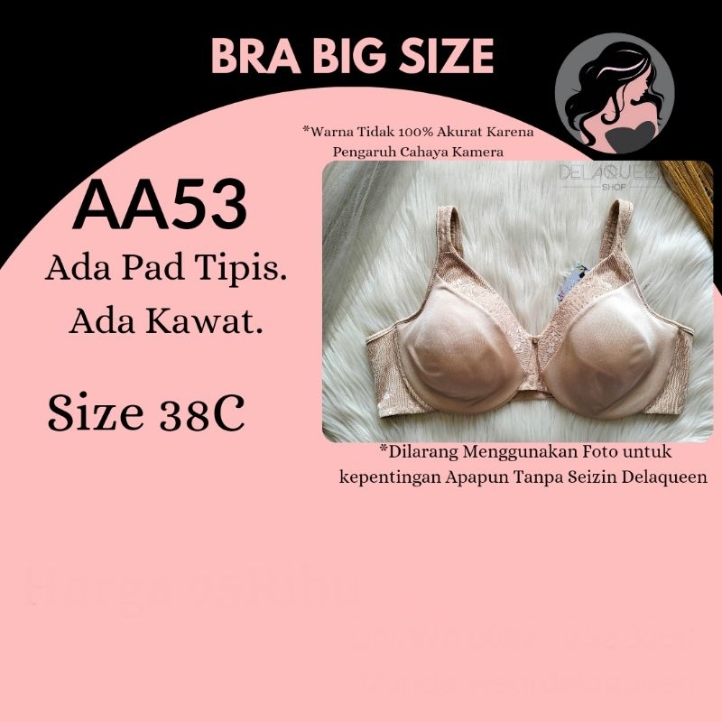 Delaqueen | Bra Big Size Bra Jumbo Bh Big Size 32D 32E 32F 34D 36D 38C 38D 40C 42D AA