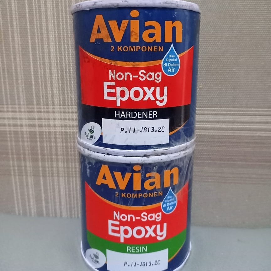 Lem Epoxy Avian Non-Sag 400gr Kayu Kapal Besi Lem Sebaguna Area Basah