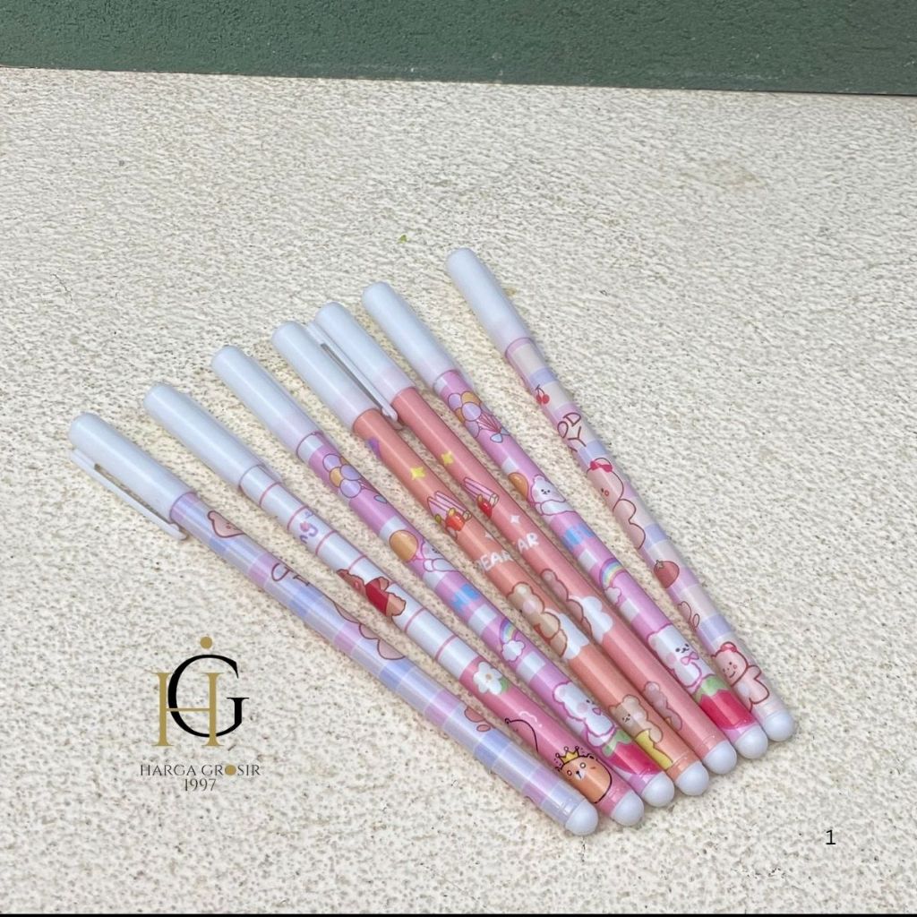 

1 PCS PULPEN BISA DIHAPUS ERASEABLE BERUANG 1680 LUCU IMUT KADO UNIK SOUVERNIR COD