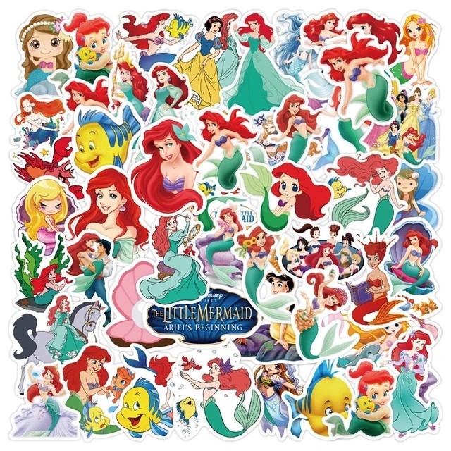 

Stiker The Little Mermaid Cutting Vinyl