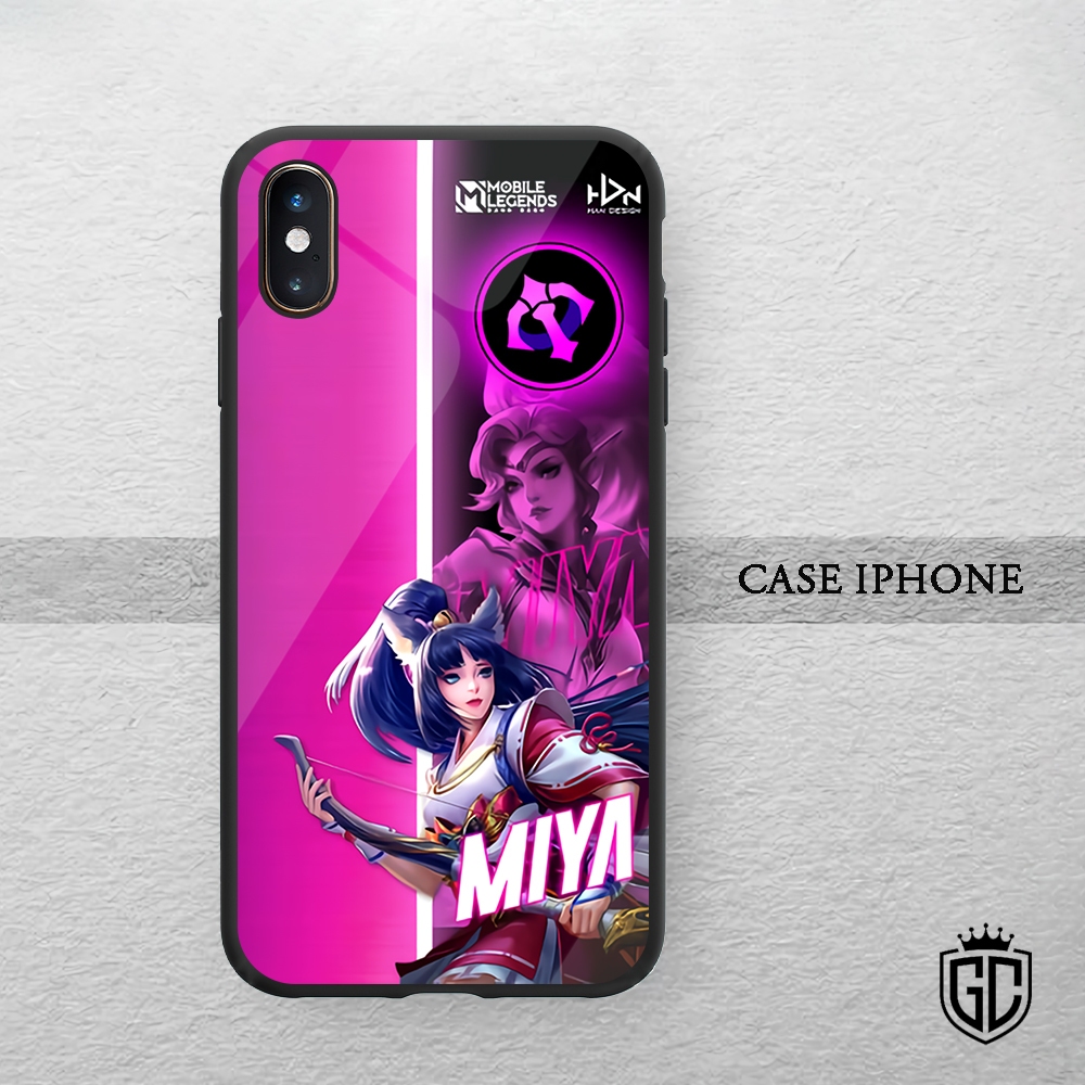 [GM04]  Case Glossy Case HD | IPHONE X | IPHONE XS MAX | IPHONE XS | IPHONE XR | CASE KEKINIAN LUCU 