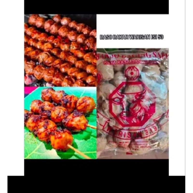 

Bakso Bakar warisan Halal Bakso Sapi Bakar isi 50