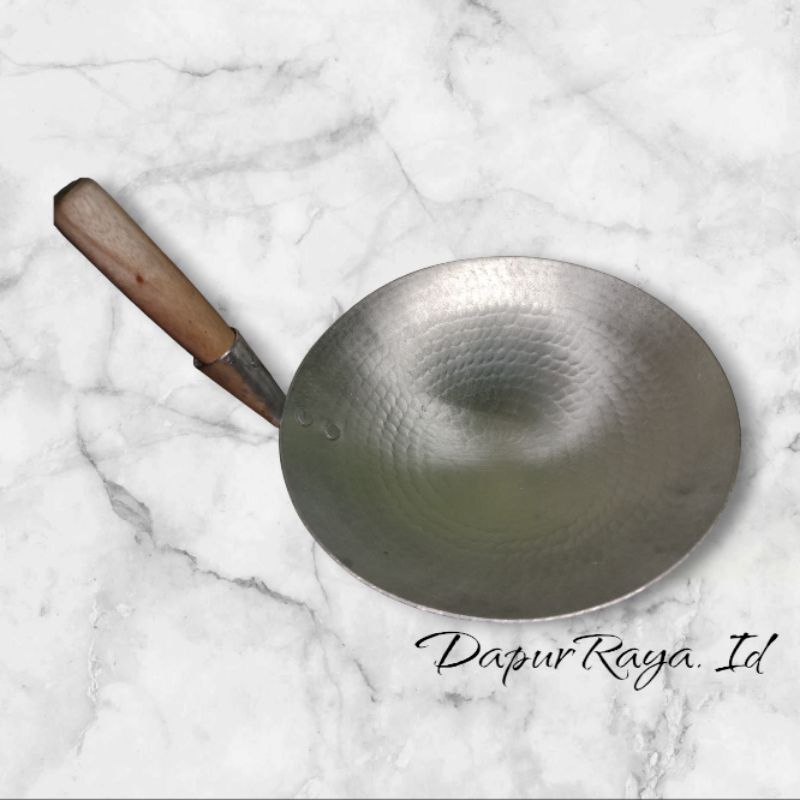 wajan gagang/ wajan nasgor alumunium khas garut