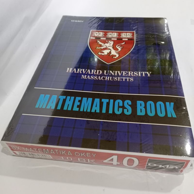 

(1 PACK isi 10) Buku Tulis Ukuran Boxy Petak Matematika