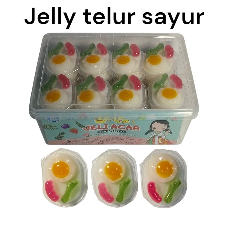 

JELLY AGAR TELUR SAYUR agar agar