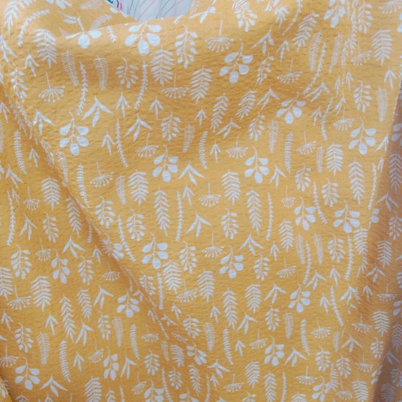 kain katun paris crinkle - kain katun crinkle motif - kain crinkle premium - lq