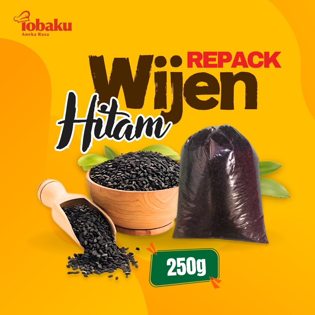 

WIJEN Hitam Kemasan Repack 250g - Biji Wijen Hitam Kaya Nutrisi untuk Kesehatan Tulang dan Pencernaan _