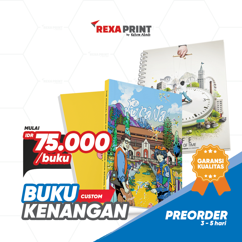 Yearbook . Buku Kenangan . Buku Tahunan Sekolah | Hard Cover
